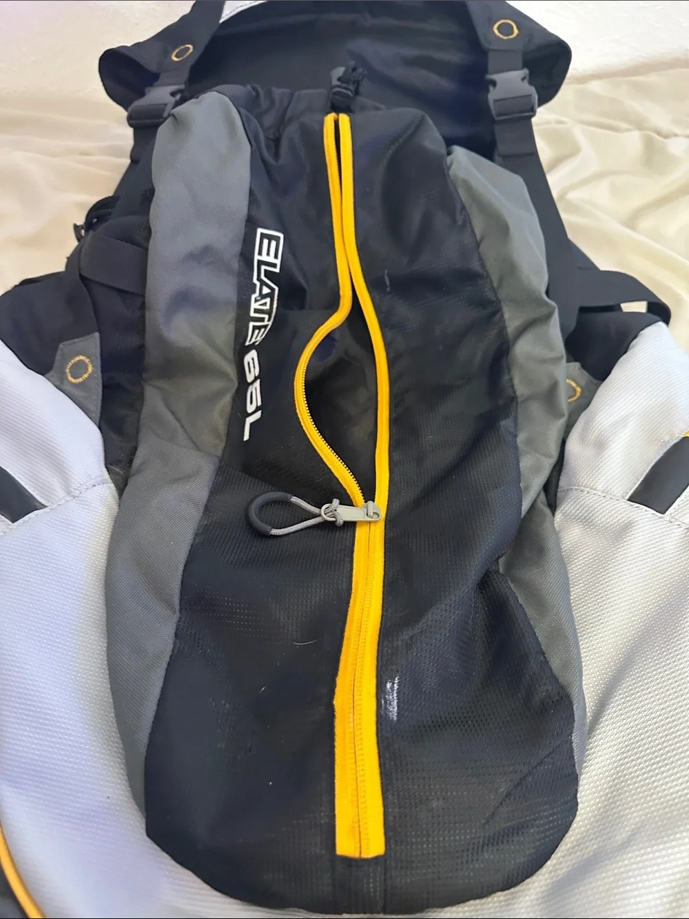 Coleman Black, Gray and Yellow Men’s Backpack